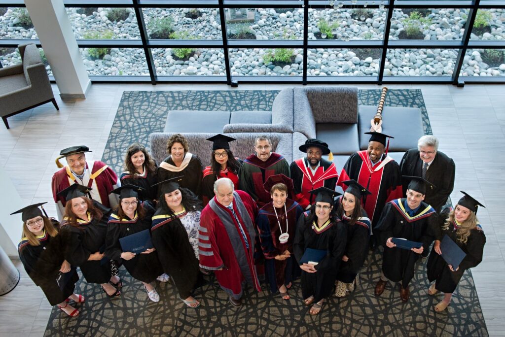 Group shot of grads