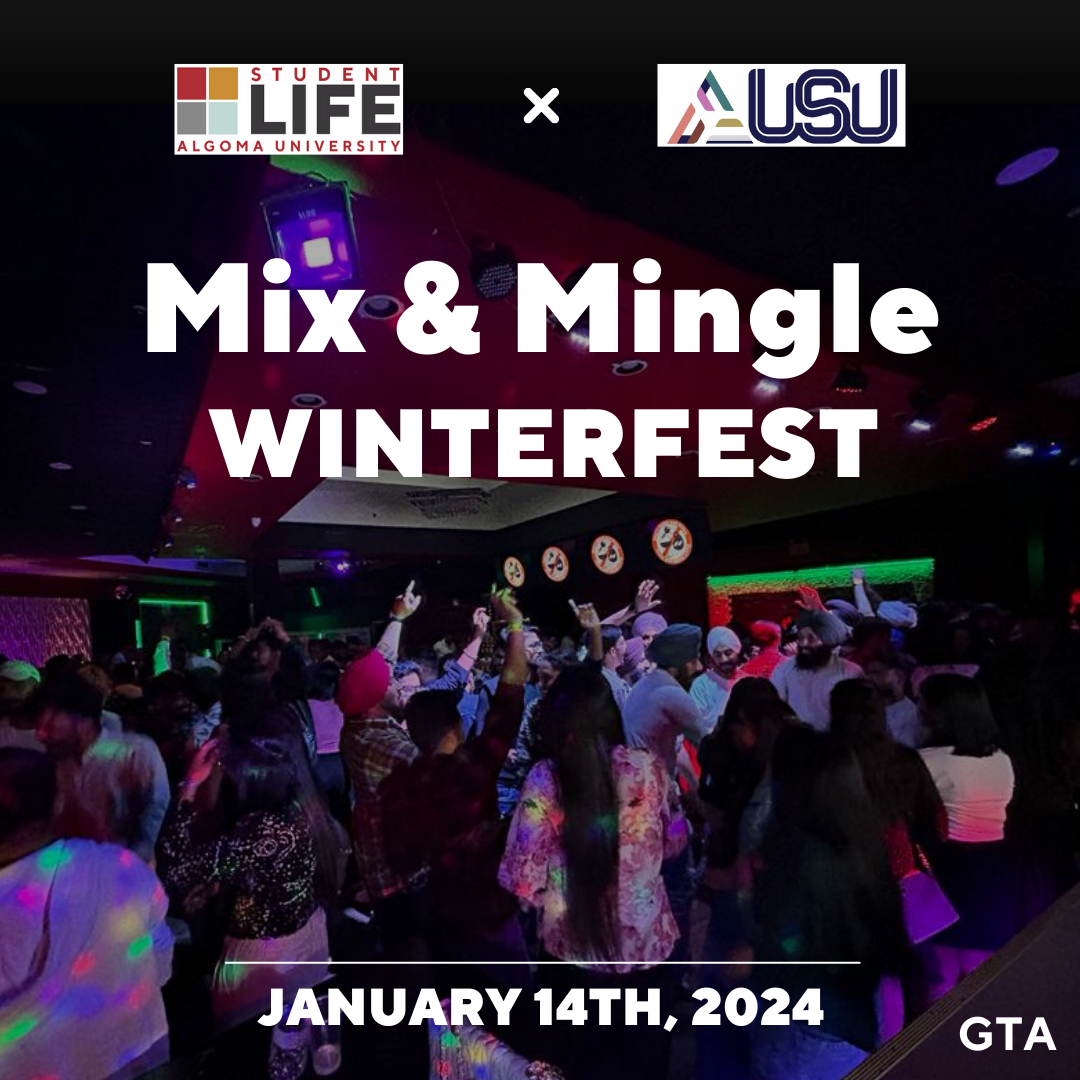 Mix and Mingle Winterfest poster