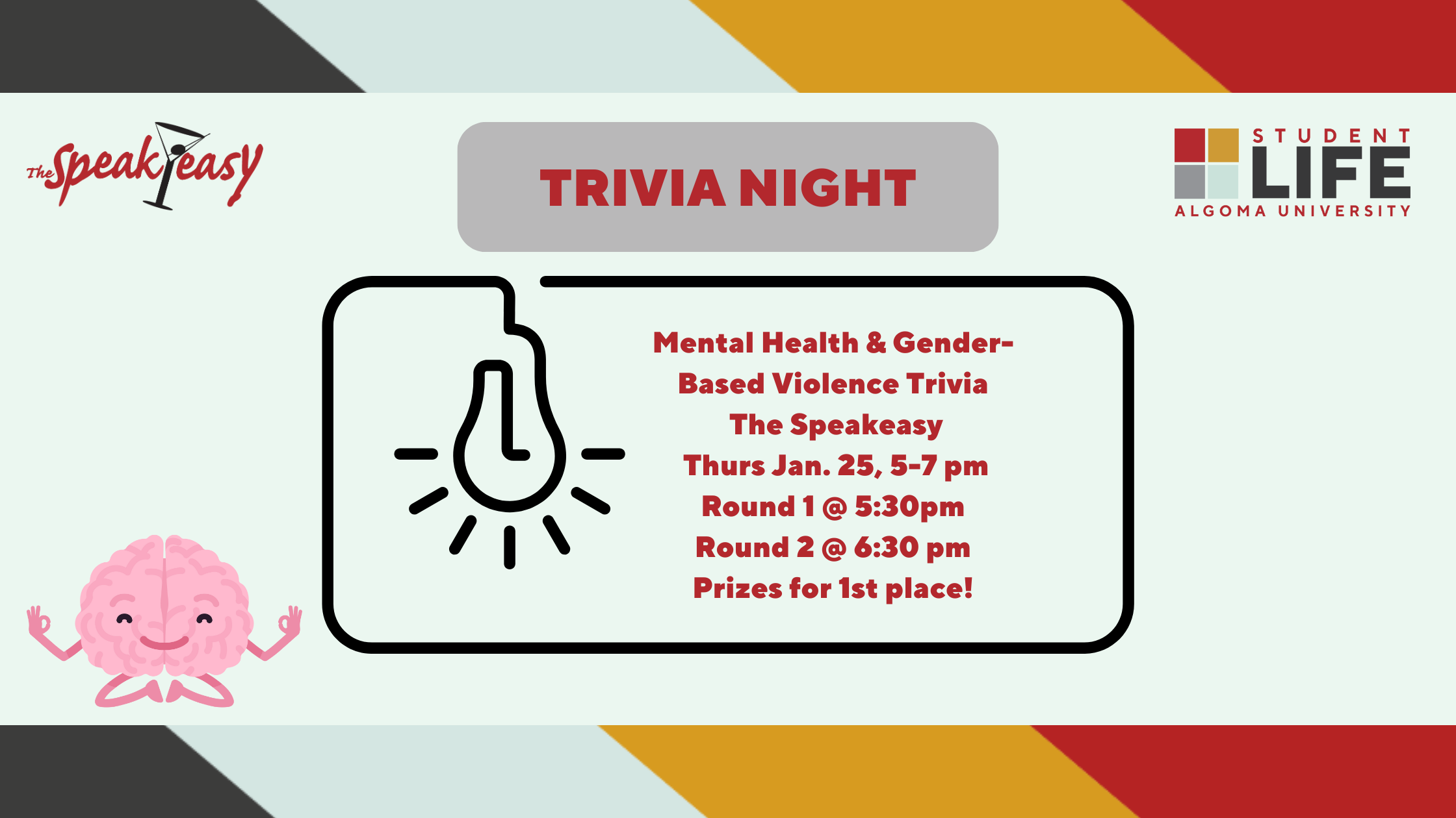 Mental Health & Gender-Based Violence Trivia Night Graphic