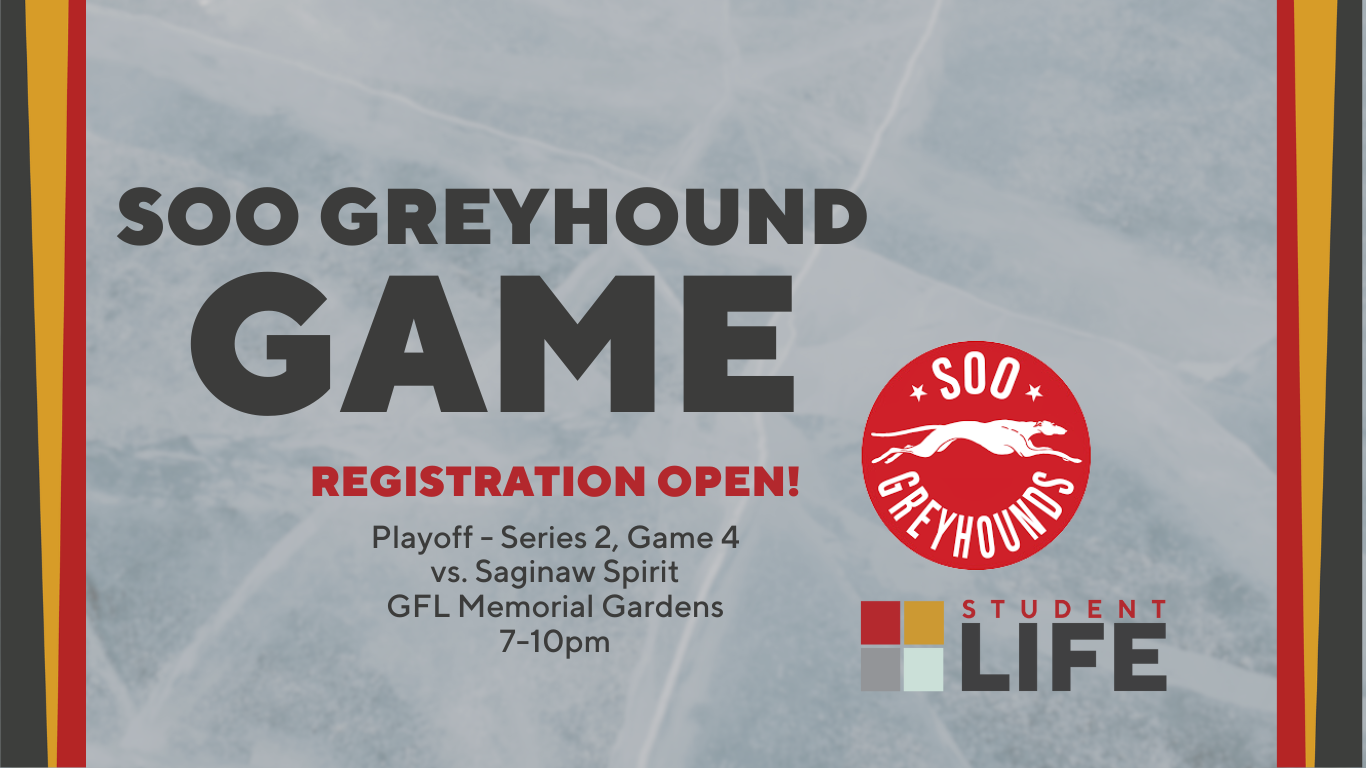 Greyhound game poster