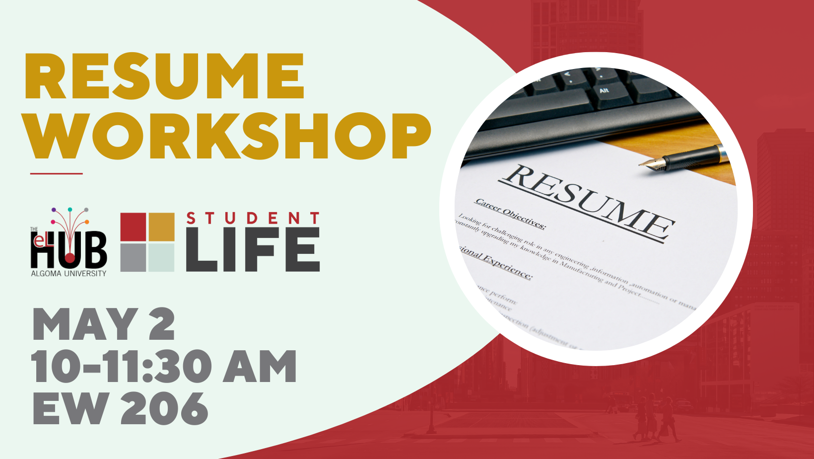 Resume Workshop Event