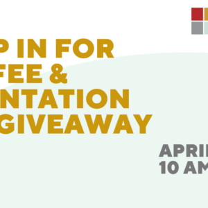 Coffee and Orientation bag giveaway