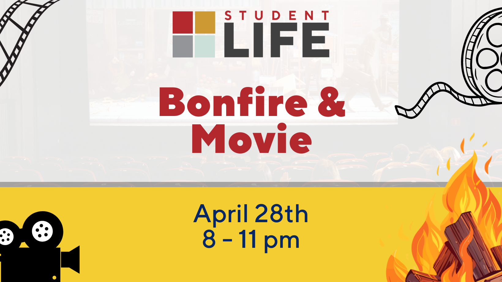Bonfire and Movie Event