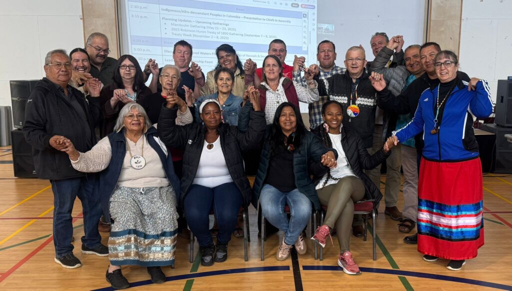 May 20 Robinson Huron Treaty chiefs' assembly