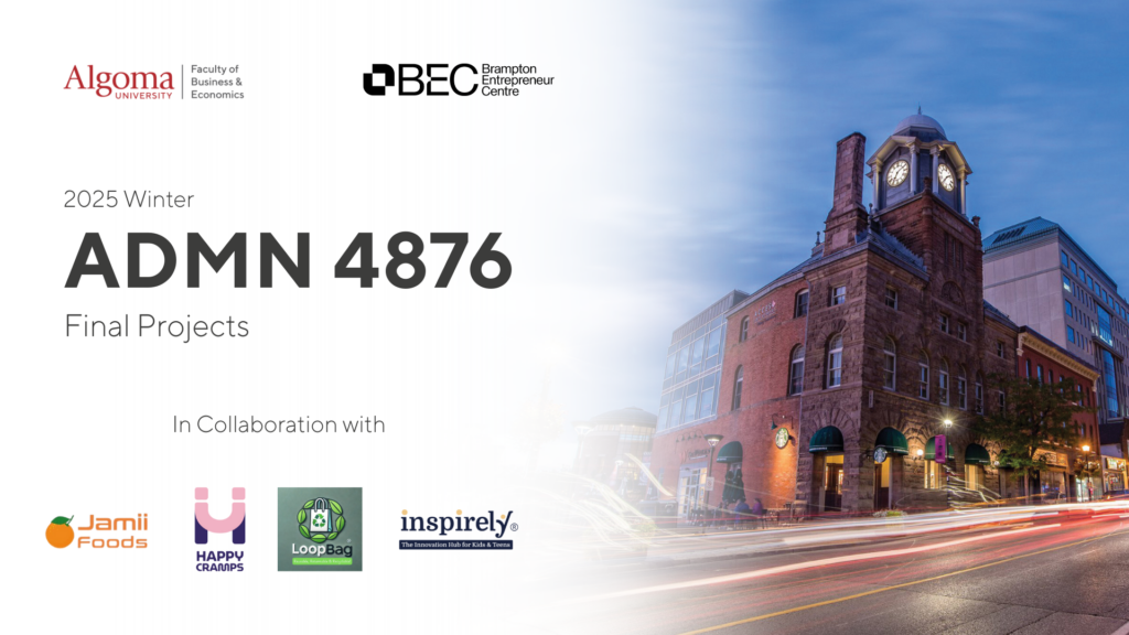 ADMN4876 and Brampton Entrepreneur Centre (BEC)