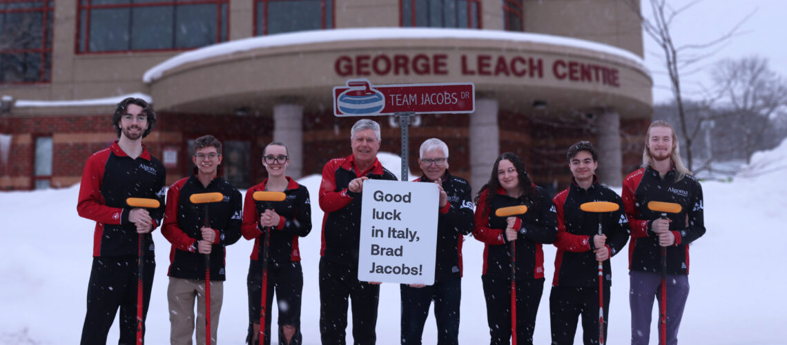 Algoma University All Canadian Best Wishes Brad Jacobs