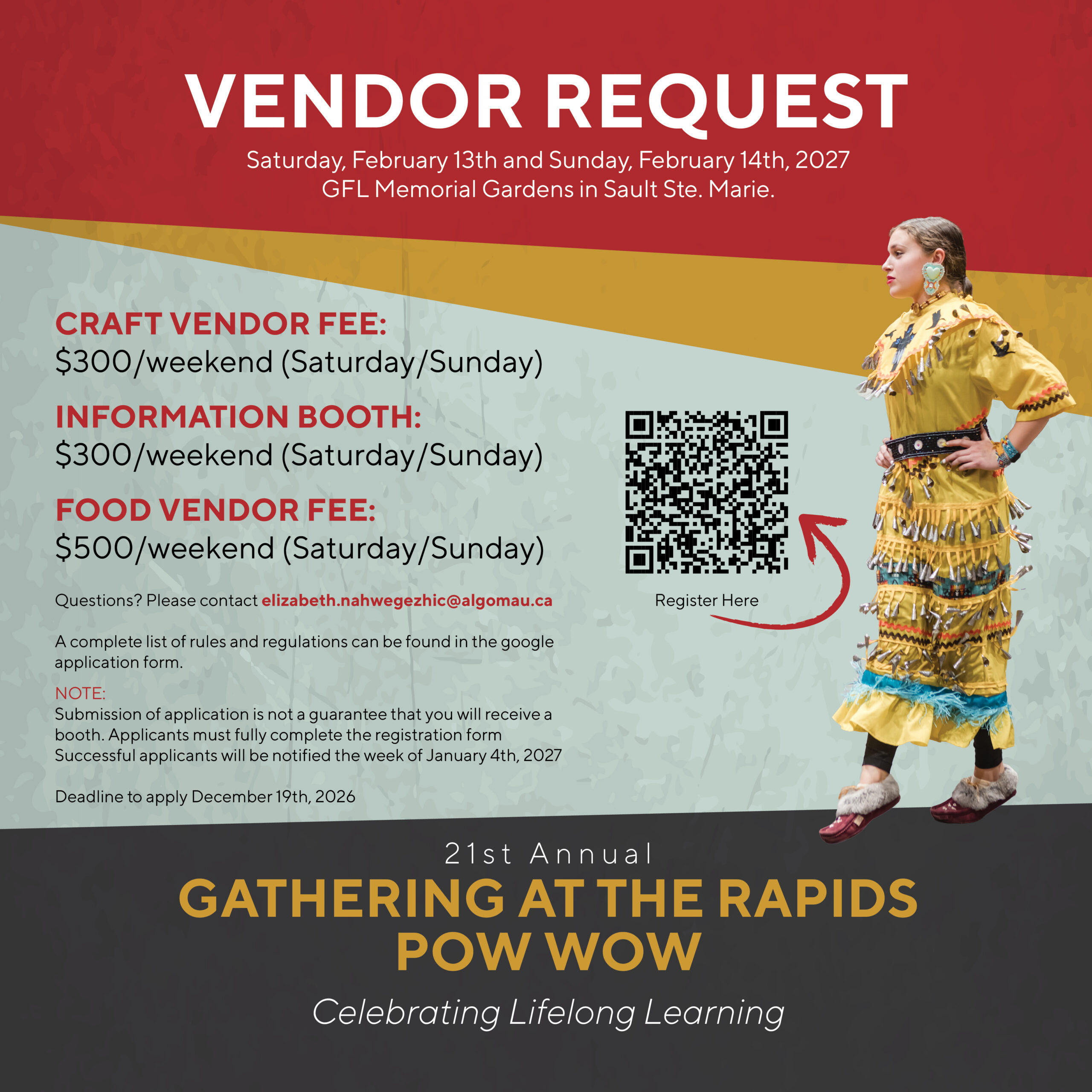 Gathering at The Rapids Vendor Applications