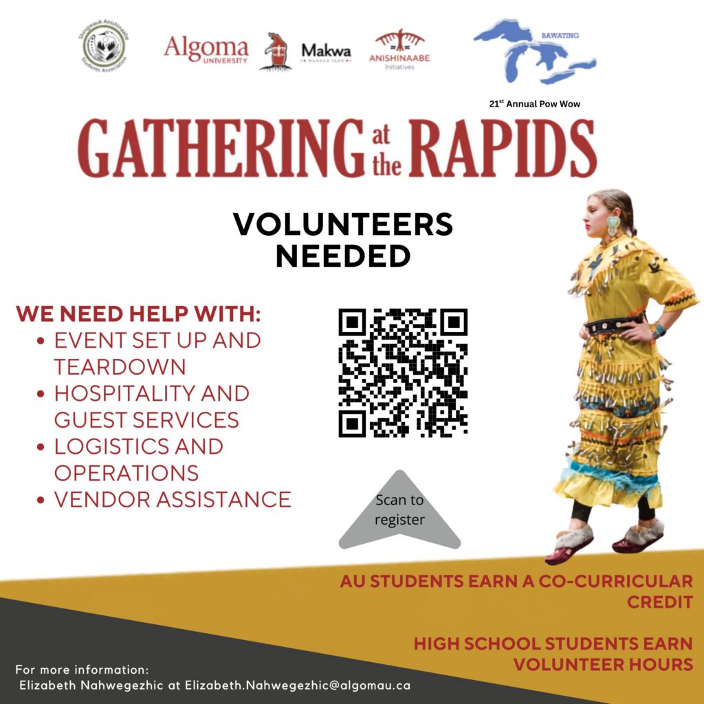 Gathering at The Rapids Volunteer Request