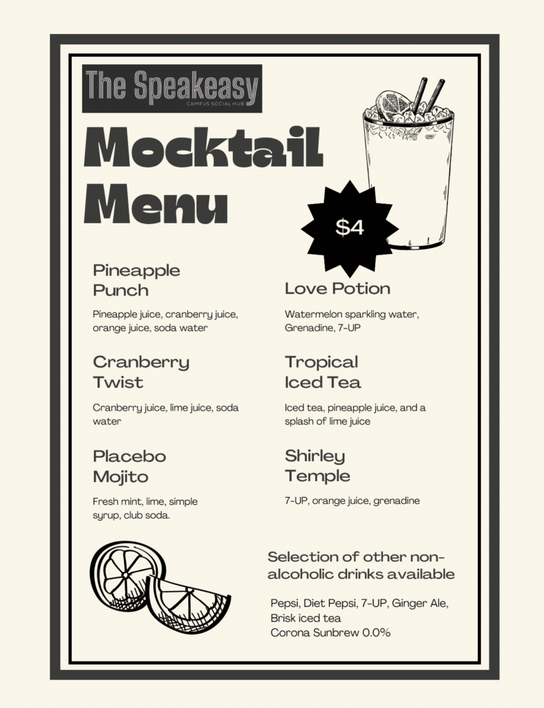 speakeasy menu 2