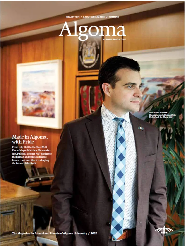 alumni magazine cover 2025
