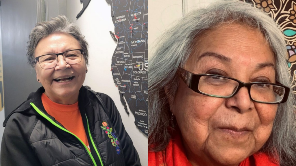 Barbara Ann Nolan and Patricia M. Ningewance Nadeau