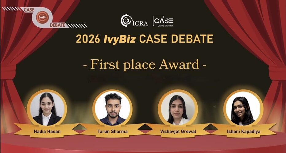 IvyBiz Debate Case Competition Winners