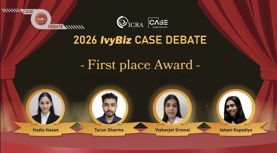 IvyBiz Debate Case Competition Winners